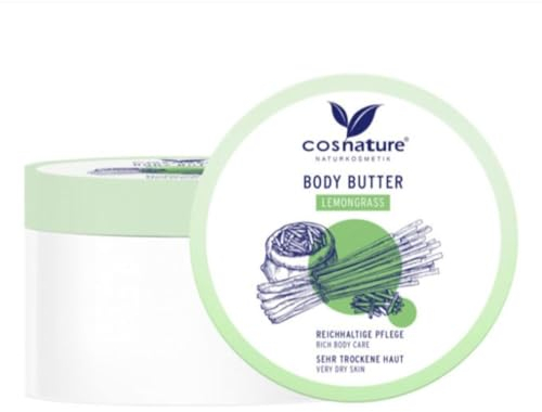 Körperbutter mit Zitronengras, 200 ml COSNATURE