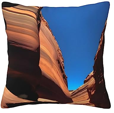 Colorado Kissenbezug, Querformat, quadratisch, universell für alle Jahreszeiten, geeignet für Sofa, Schlafzimmer, Wohnzimmer, Dekoration, 30,5 x 30,5 cm