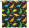 YUANZU Dinosaurier Vorhänge Kinder Gezeichnet Dino Doodles Ösen Gardinen mit Blickdichte Vorhang Kälteschutz Blackout Curtain Kinderzimmer Schlafzimmer Verdunkelung Fenster, 2 Stück, H 200 x B 140 cm