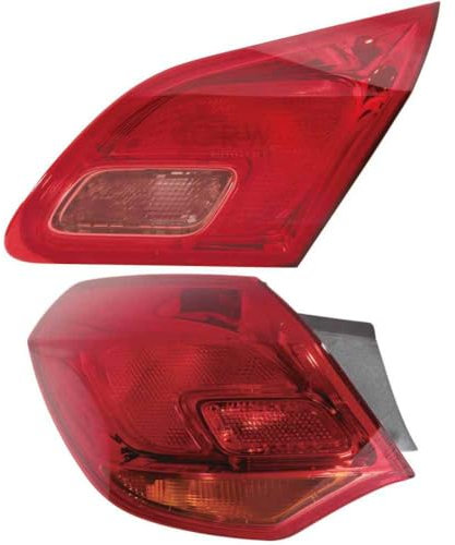 EISENFELS 107557989 Heckleuchten Rückleuchten Set rechts innen und außen für Astra J P10