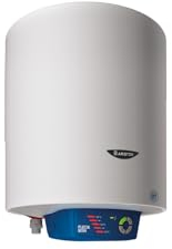 Ariston, Fleck Bon - Termo Eléctrico 25 Litros, Calentador de Agua Eléctrico Horizontal/Vertical Seguro Eficiente, Calentadores 28.6x31.5x72.5 para Instalación en España - Eficiencia C, Rango (A+/F)
