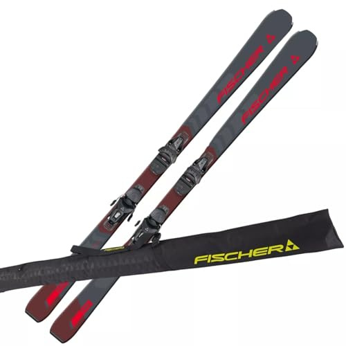 Ski Alpinski Carvingski On-Piste-Rocker - Fischer RC Fire SLR - inkl. Bindung RS9 SLR Z2,5-9 - All Mountain Ski - geeignet für Einsteiger bis Fortgeschrittene - .