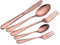 FUNOMOCYA Set Di Posate in Acciaio Inox Da 5 Pezzi Con Cucchiaio E Forchetta Forchette E Cucchiai Da Tavola Set Di Posate Completo