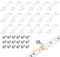PATIKIL Strip Light Clips, 60 Stück Transparente LED Strip Light Halterung mit passenden Schrauben, Einseitige Befestigungsclips für 12mm breite LED-Lichtstreifen