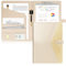 Toplive Konferenzmappe A4 Schreibmappe Leder A4 Portfolio aus PU-Leder inkl NEIN Ringbuchmappe Dokumenten-Mappe optimaler Einsatz in Büro, Schule und Studium,Gold