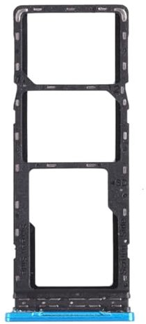 Accesorios de repuesto para teléfono móvil para Infinix Hot 10s / Hot 10T X689B X689 X689C bandeja de tarjeta SIM + bandeja de tarjeta SIM + bandeja de tarjeta micro SD pieza de reparación