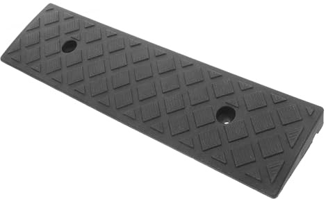 JECOMPRIS Per Soglia Marciapiede Realizzata in Materiale Plastico Superficie Antiscivolo Appositamente Progettata Versatile Per Interni Ed Esterni Installazione Semplice e Veloce