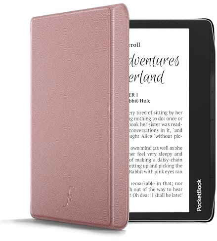 Forefront Cases Hülle für Pocketbook Era und Pocketbook Era Color (Colour) - Roségold - Dünn und Leicht, Smart Auto Schlaf/Wach Schutz-Hülle (Tasche)