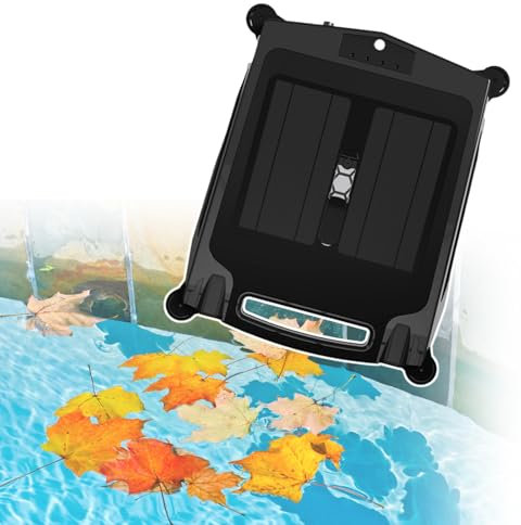 HCAUYNN Aspirapolvere per Piscina con Motore Brushless, con Uscita Automatica E Rotazione Automatica, per La Pulizia della Piscina Esterna/Interna, con Alimentatore da 2500 mAh