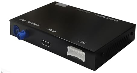 Drahtloser Carplay/Android Auto-Nachrüstsatz-Decoder für Audi A3/A4/A5/Q2/Q5/Q7 2014–2019. Unterstützt Siri/Rückfahrkamera/Bluetooth/GPS