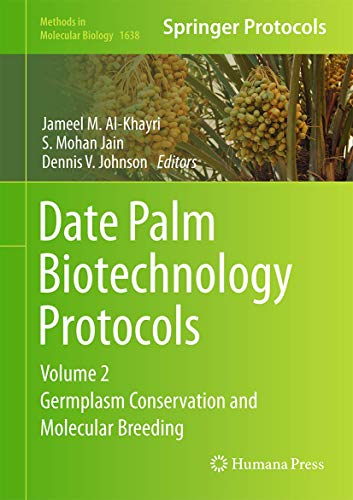 Date Palm Biotechnology Protocols Volume II: Germplasm Conservation and Molecular Breeding: 1638 (Methods in Molecular Biology, 1638)