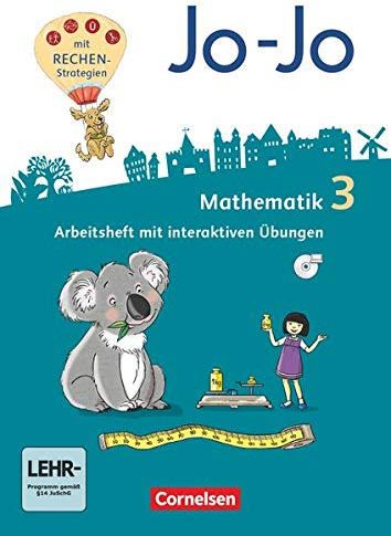 Jo-Jo Mathematik - Allgemeine Ausgabe 2018 - 3. Schuljahr: Arbeitsheft - Mit interaktiven Übungen online