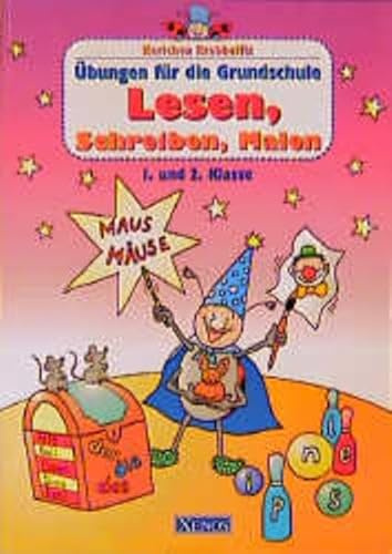 Karlchen Krabbelfix, Übungen für die Grundschule, Lesen, Schreiben, Malen, 1. und 2. Klasse