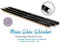 Meine Schön-Schreiber - „live - love - teach“: Hochwertiges Bleistift-3er-Set, mit farbigen Swarovski-Steinen und Statements für Lehrerinnen und Lehrer, HB