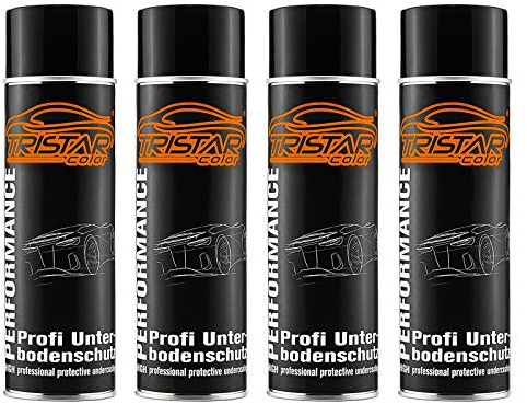 TRISTARcolor Unterbodenschutz Steinschlagschutz Kunstharzbasis Kautschuk schwarz 2 Liter