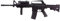 Well - Replica Airsoft Spring - M16A4 M4 RIS 0,5 Joule mit Zubehör