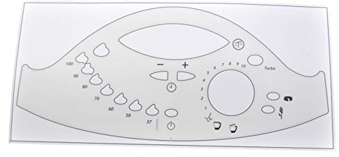 FSProdukte Sticker Aufkleber Frontblende Bedienfeld kompatibel mit Thermomix TM 31 TM31