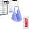 VParents Columpio para bebé con resorte de mosquitera y colgador de metal para ventana (azul)