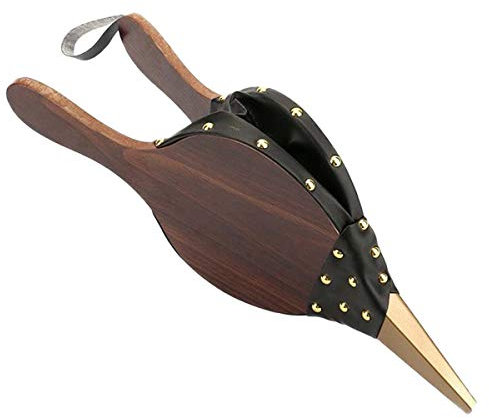 Moonbaby Ventilador Manual de Madera del Ventilador del Ventilador del Vintage para la Barbacoa Multi