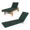 HAVE A SEAT Luxury - Liegenauflage, Auflage Gartenliege (Moosgrün) 200 x 60 cm, 8 cm dick, Waschbar bei 95°C, Orthopädisch, Bequeme Polsterauflage für Sonnenliege, Liegestuhl, Relaxliege