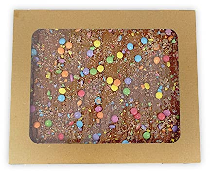The Cake Decorating Co. Biodegradable Tray Bake Box with Window Lid 12 x 8