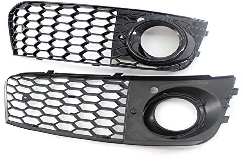 Fendinebbia a rete esagonale a nido d'ape Fendinebbia aperta Vent Griglia di ricambio per Audi A4 B8 RS4 Style 09-12