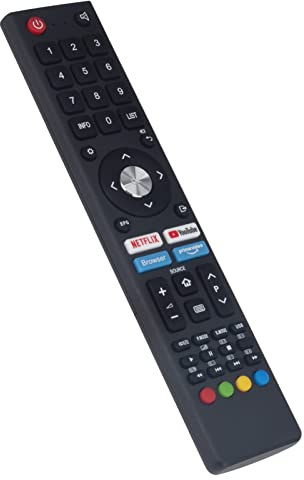 VINABTY GCBLTV02BDBIR ersetzen Fernbedienung passend für CHiQ TV L32H7L L32H7N L40H7N L32H5S U43H7L U50H7N U55H7L U55H7LX U55H7N U58G7N
