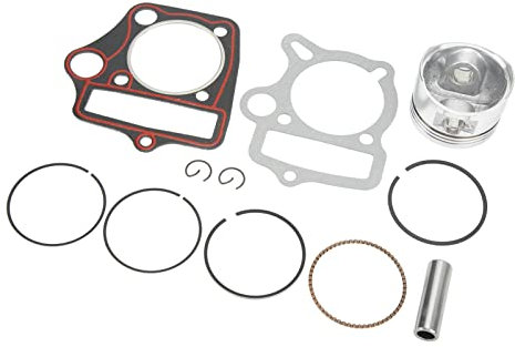Kolben-O-Ring-Dichtungssatz, 52,4 Mm Kolbenring-Dichtungssatz Hochfest für 110 125 Motor ATV Dirt Pit Bike Go Kart Kolbenringe