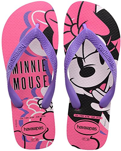 Havaianas Top Disney, Flip Flop Unisex Adults, rose, 34 EU
