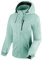 BATHRINS Regenjacke Damen Wasserdicht Atmungsaktiv Wanderjacke Windbreaker Damen Leicht Outdoor Jacke Mesh Gefüttert Fahrrad Jacke mit Kapuze（Hellgrün,S）