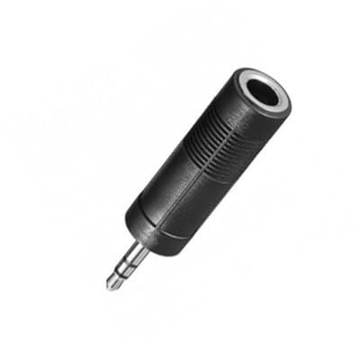 GBC ADATTATORE DA SPINA 3,5MM STEREO A PRESA 6,3MM MONO
