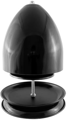 LYEAA Estufa de calefacción de velas Estufa de calor Estufa de té de metal Candelabro Horno de calefacción para oficina en casa