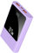 Batería externa superrápida de 22,5 W con 10.000 mAh, salidas y entradas USB-C, cargador de teléfono portátil, mini batería compatible con iPhone, Samsung Tablet y más, color lila