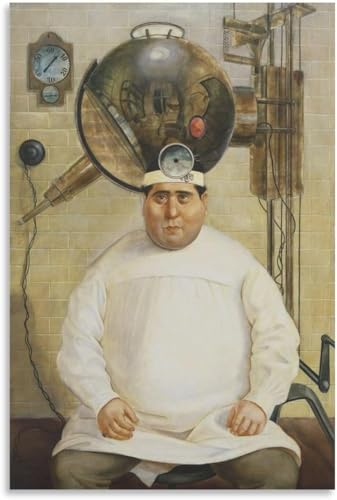 Orjdjz Wxkbl Otto Dix Poster Abstrakte Figuren Porträt Wandkunst Otto Dix Drucke Otto Dix Leinwand Gemälde Otto Dix Bild für Wohnkultur 40x60cmx1 KEIN Rahmen