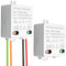 LED Trafo Mini 12V/DC, 2 Stücke 10W Mini LED Transformator 830MA 50-60Hz 12V/DC 12V Transformator Leuchten und Stripes Klein und Flach Ohne Mindestlastanforderungen