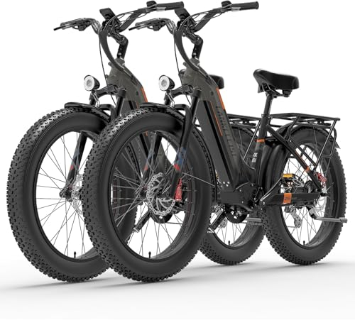 LANKELEISI MG600 Plus E-Bike Herren 26 Zoll Elektrofahrrad mit 48V 20Ah Akku, 150KM Reichweite - 4.0 Zoll Reifen 7-Gang Fatbike für Trail, Strand & Schnee