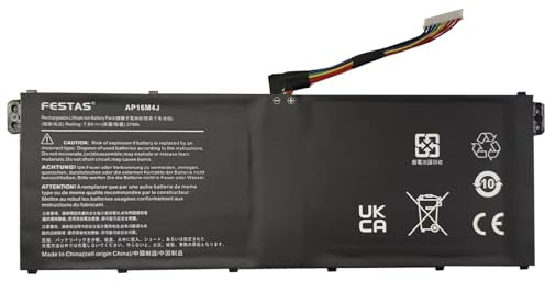FESTAS AP16M4J Laptop Ersatz Akku Für Acer Aspire 3 A314-22 A315-22 A315-42 A315-54 A317-33 Series 2Icp4/78/104 [7.6V 37Wh]