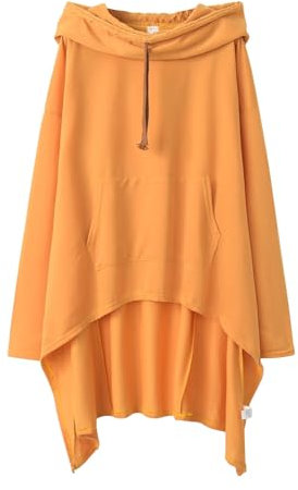 KKvoPiQ Hoodie Pulli Pullover Damen Lässig Winterpulli - Kapuzenpullover Mit Tasche Winter Oversize Casual Pullover Sweatshirt Langarm Hoody Mit Tasche - Langarmshirt Streetwear Kapuzenpulli Shirt