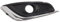 Auto Front Nieren Kühlergrill Auto Vorne Rechts Nebel Lampe Shell Stoßstange Grille Fahren Lampe Abdeckung Für Insignia 2013-2017 23175793