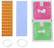 Wkldjf For M.2 Hard Heatsink Thin Aluminum Radiator Cooler For NVME 2280 PCIE SSD 70x22x6m