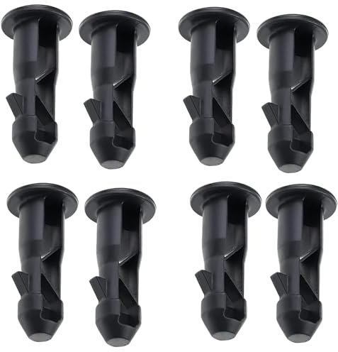 4 Pairs Wheelie Bin Compactor Lid Locks – Heavy Duty Waste Bin Locking Pins for Extra Security and Protection