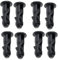 4 Pairs Wheelie Bin Compactor Lid Locks – Heavy Duty Waste Bin Locking Pins for Extra Security and Protection