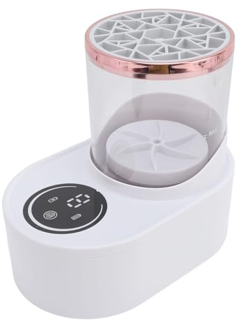 Pongnas 3 in 1 Electric Makeup Brush Cleaner, Dryer Machine Automatic USB Rechargeable with High Speed Rotating Waterflow for Home Use