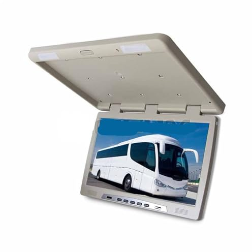 AYJYZHIAG Monitor da Tetto for Auto da 19 Pollici HD con Lettore Video multimediale, TV, Bluetooth, WiFi, USB, FM