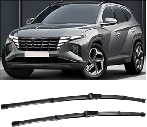 PANXUC Auto Scheibenwischer für Hyundai Tucson 2020-2024, Windschutzscheibe Scheibenwischerblätter Wischerblätter Wischblatt Satz Ersatz Wischerarm