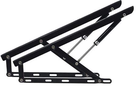 Bettlift-Mechanismus (2-teilig), pneumatisch-hydraulische Gasdruckfederunterstützung, robustes Hebesystem für Stauraumbetten und Hochbetten