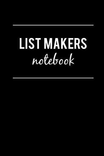 List Makers Notebook: To-Do List Notebook, Planner and Daily Task Manager with Checkboxes