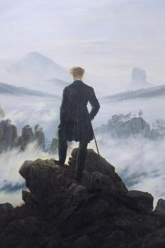 Caspar David Friedrich Journal #1: Cool Artist Gifts - Wanderer Above The Sea Of Fog Caspar David Friedrich Notebook Journal To Write In 6x9 150 Lined Pages