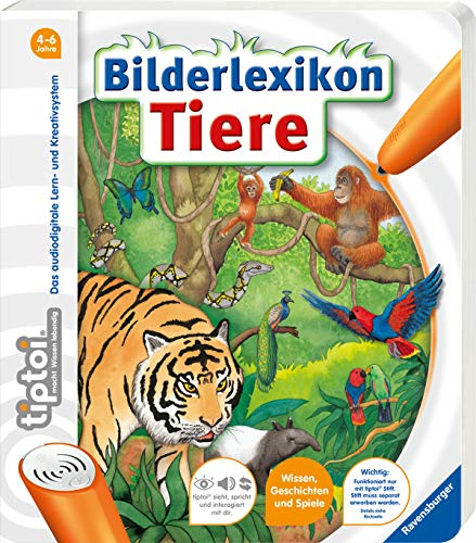 tiptoi® Bilderlexikon Tiere: Mit über 600 Geräuschen und Texten (tiptoi® Bilderbuch)