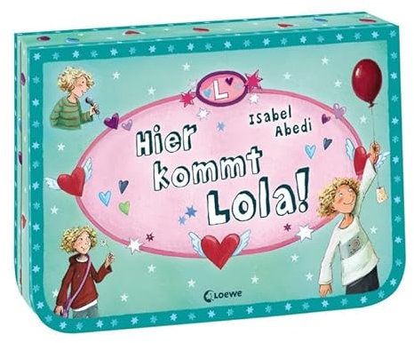 Hier kommt Lola!: Starterset: Enth.: Buch, Kartenspiel, Leuchtstift, Handyanhänger
